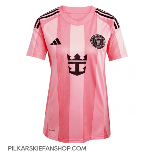 Koszulka piłkarska Inter Miami Lionel Messi #10 Strój Domowy dla kobiety 2025-26 tanio Krótki Rękaw Koszulka piłkarska Inter Miami Lionel Messi #10 Strój Domowy dla kobiety 2025-26 tanio Krótki Rękaw